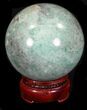 Aventurine (Green Quartz) Sphere - Glimmering #32148-1